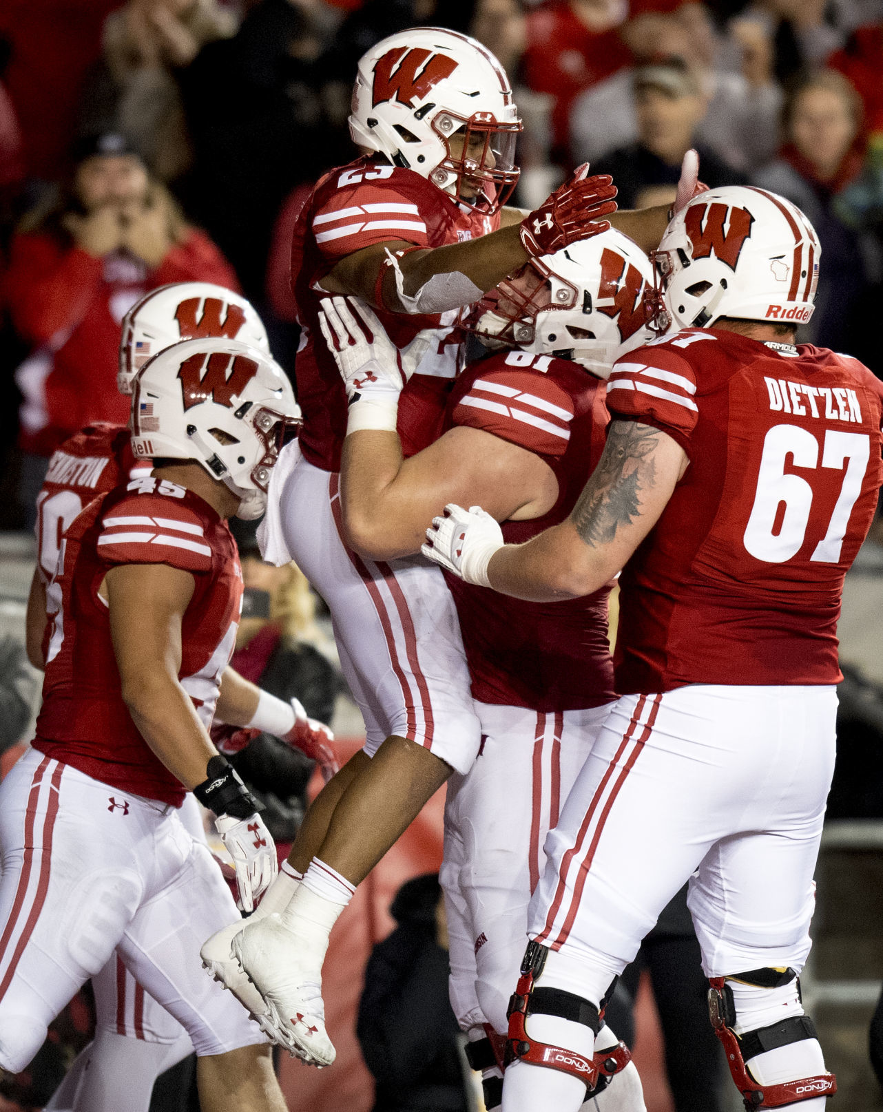 Nebraska vs. Wisconsin, college football, 10.6.18